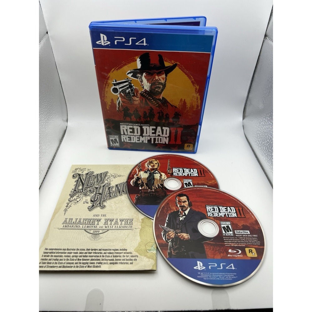 Red Dead Redemption 2 For PS4 Read Description